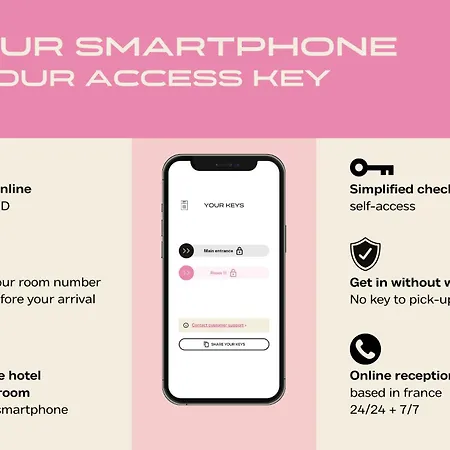 Hotel Prefecture - Entree Autonome, Reception En Ligne - Encore Mieux-3